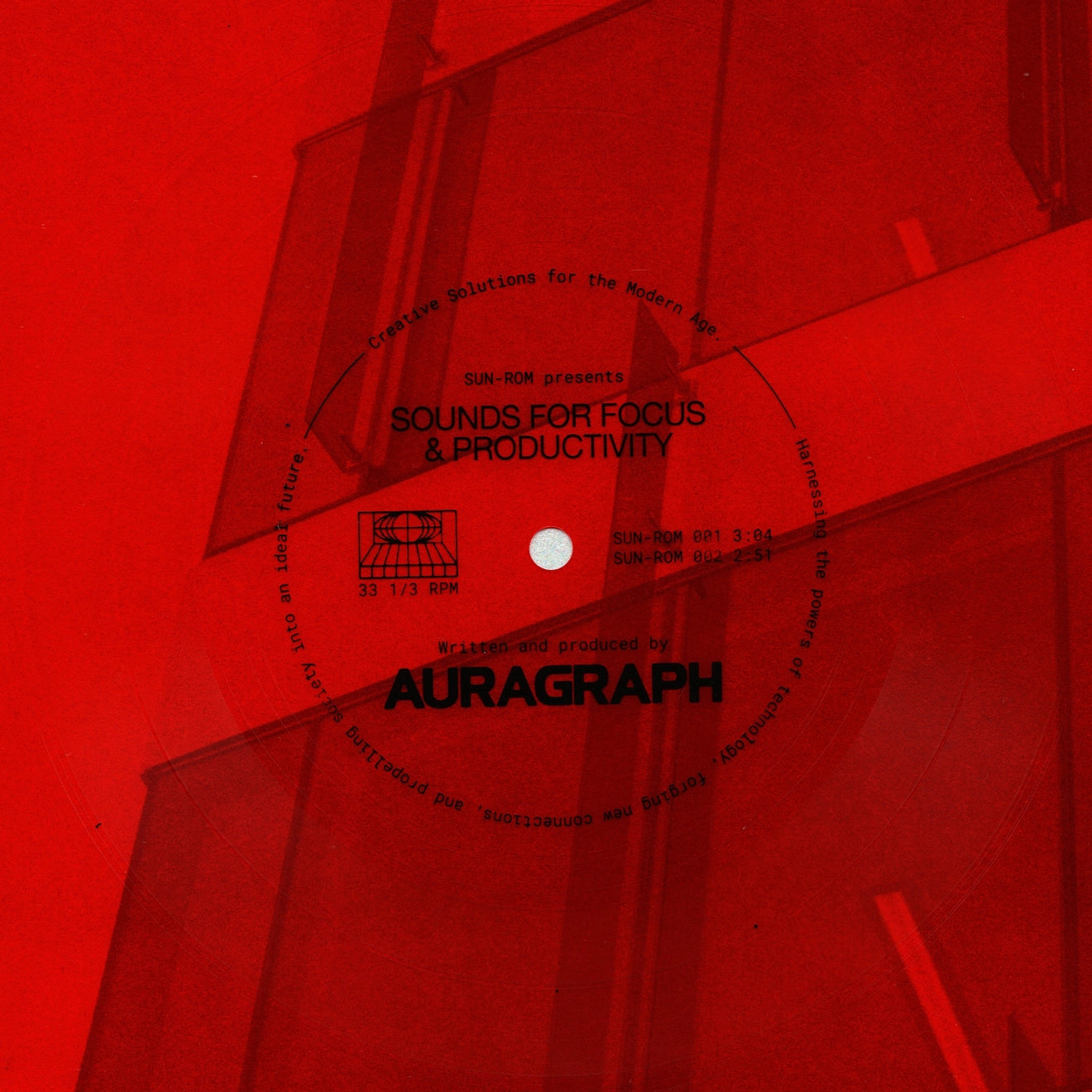 Sun-Rom X Auragraph: "Sounds For Focus & Productivity" Flexi Booklet
