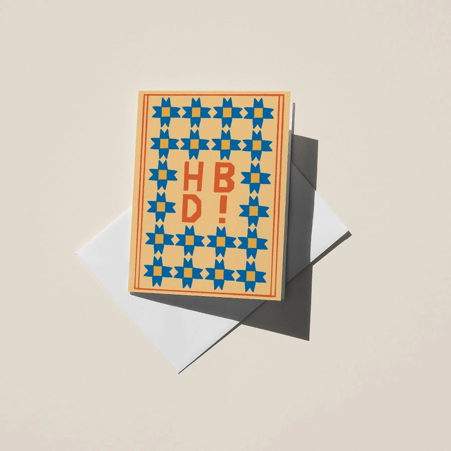 Happy Birthday Quilt Greeting Card