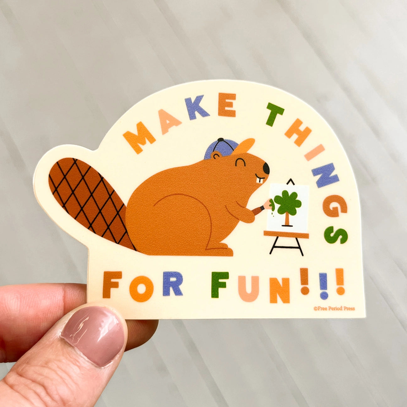 Make Things For Fun Vinyl Decal Sticker