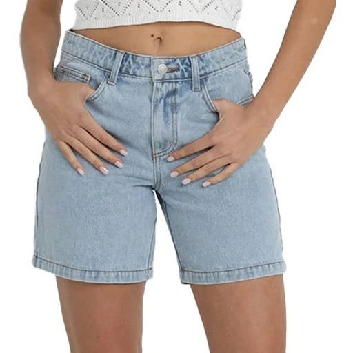 Tour Denim Bermuda Short - Light Blue