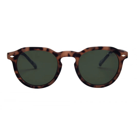 Blair Sunglasses - Blonde Tort/Green