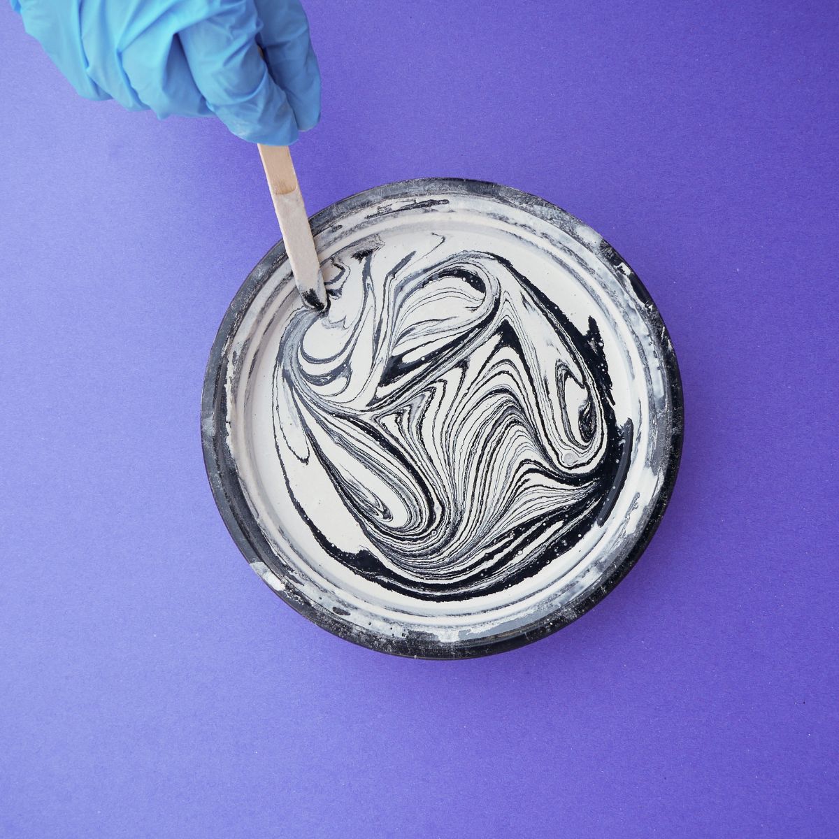 Marbled Bowl Craft Kit