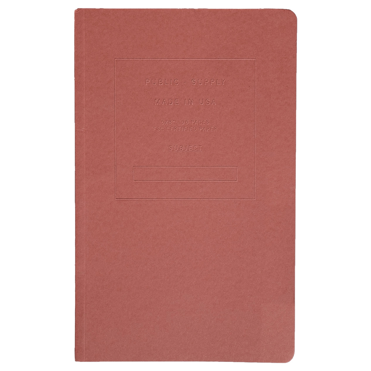 5x8" Embossed Notebook