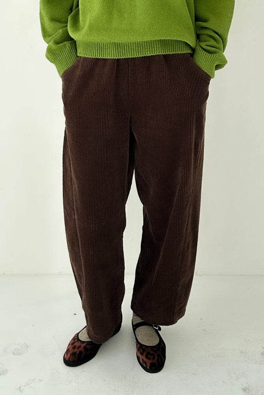 Soft Corduroy Arc Pants