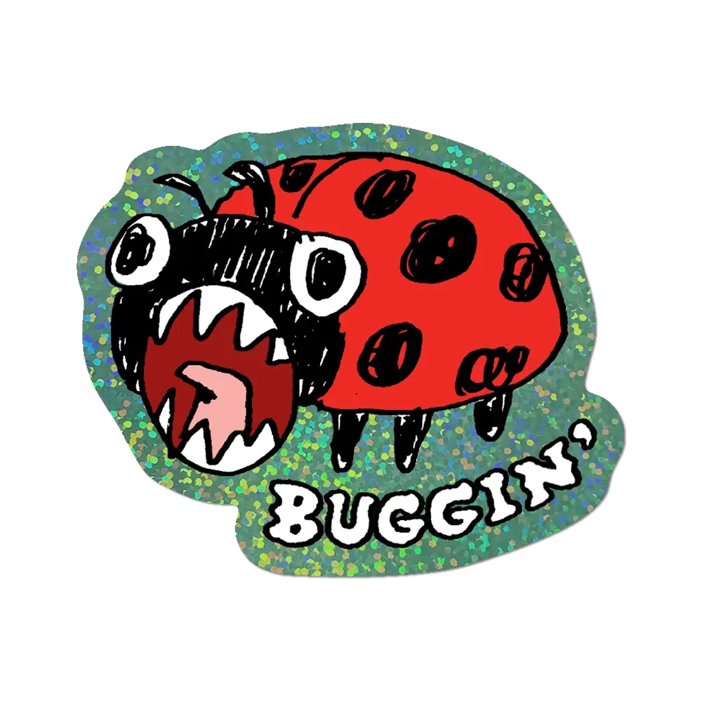 Buggin' - Die-Cut Sticker