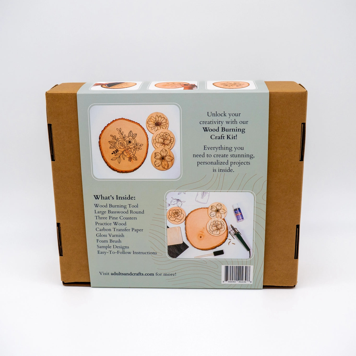 Wood Burning Craft Kit