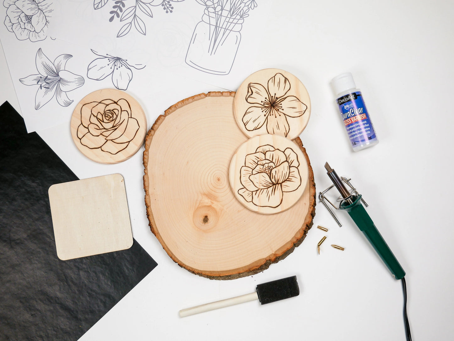 Wood Burning Craft Kit