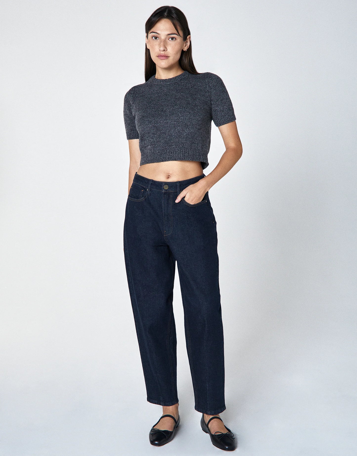 Taylor Cadence High Rise Barrel Pant