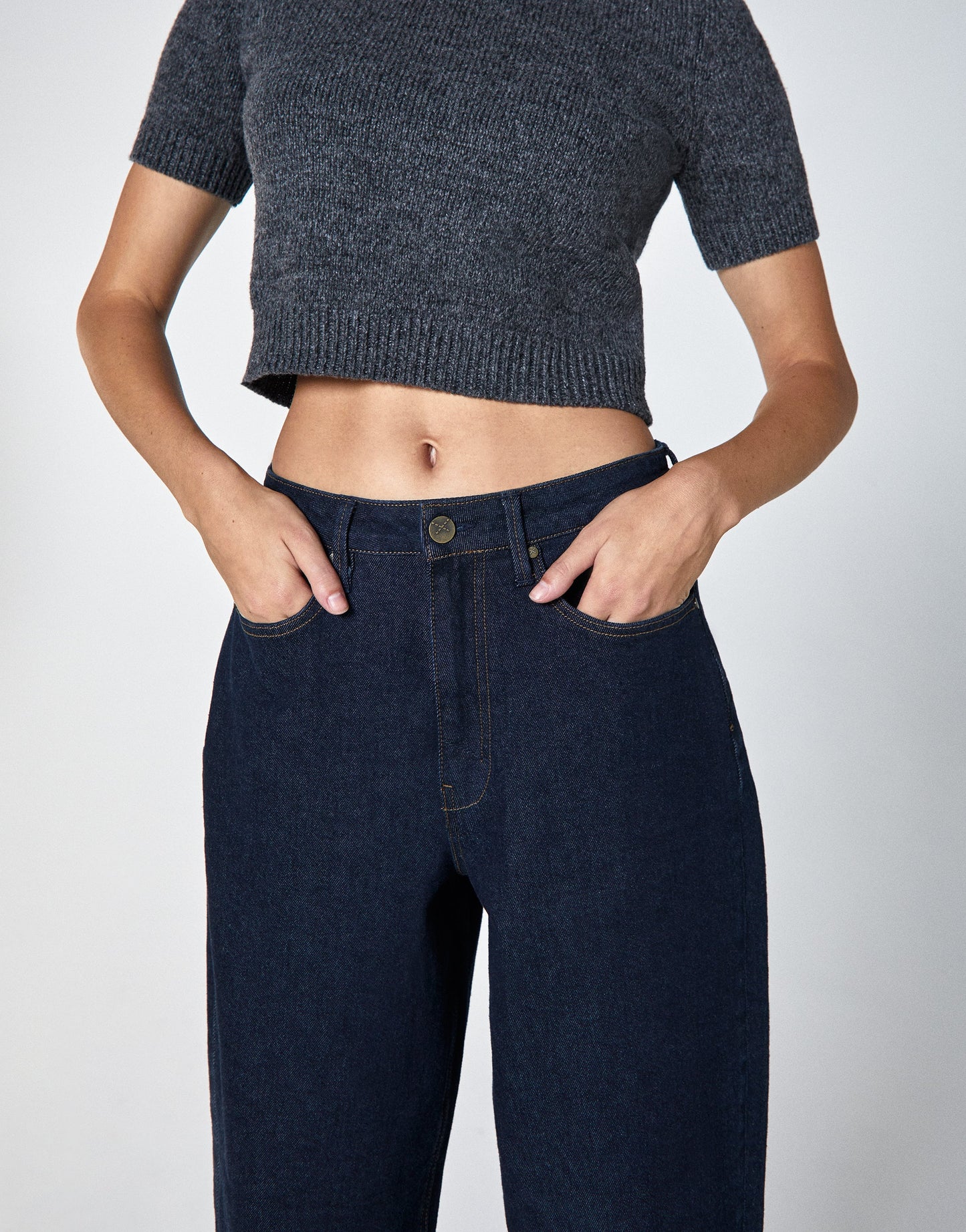 Taylor Cadence High Rise Barrel Pant