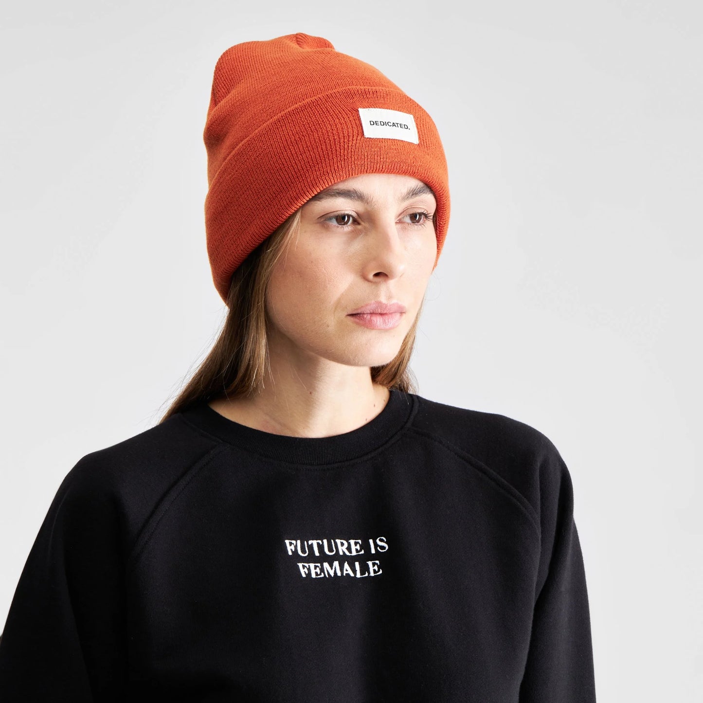 Kiruna Beanie - Cinnamon Orange
