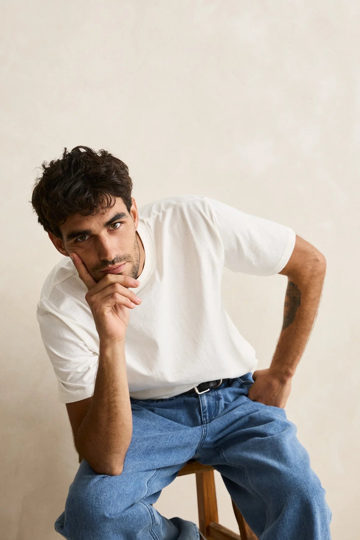 Classic Vintage Tee - Stone