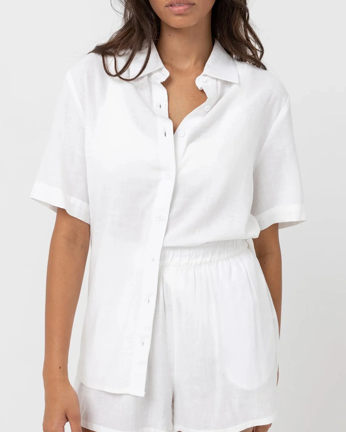 Classic Lounge Shirt - White