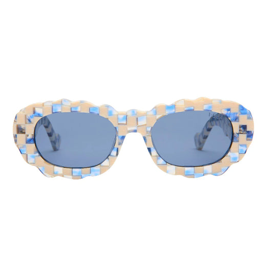 Cloud 9 Sunglasses - Check/Navy