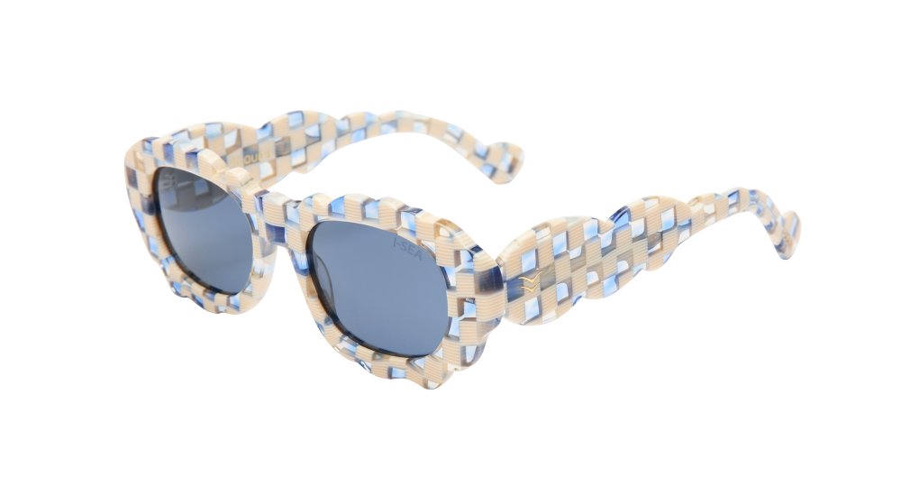 Cloud 9 Sunglasses - Check/Navy