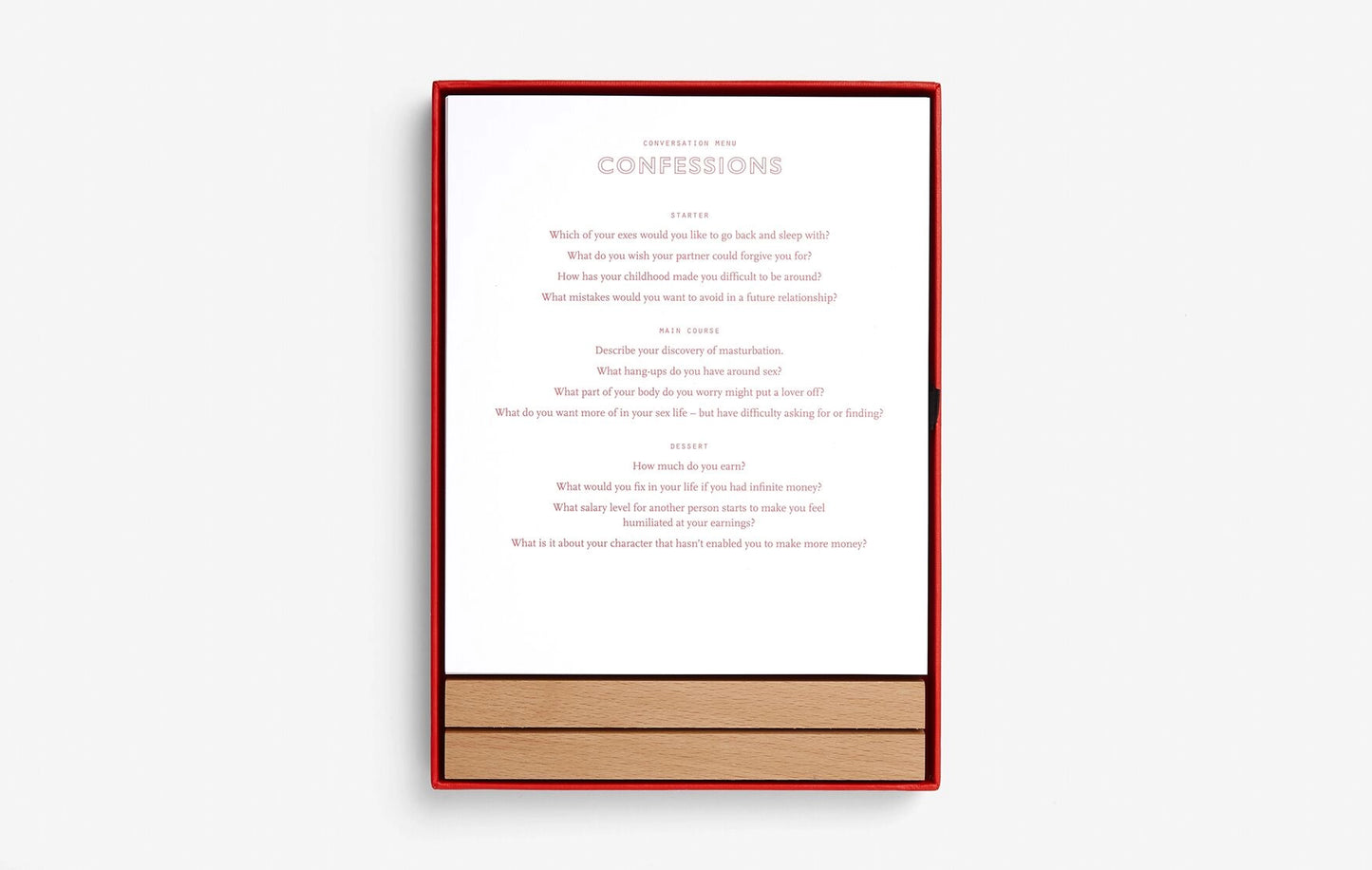 Conversation Dinner Party Place Holder Cards