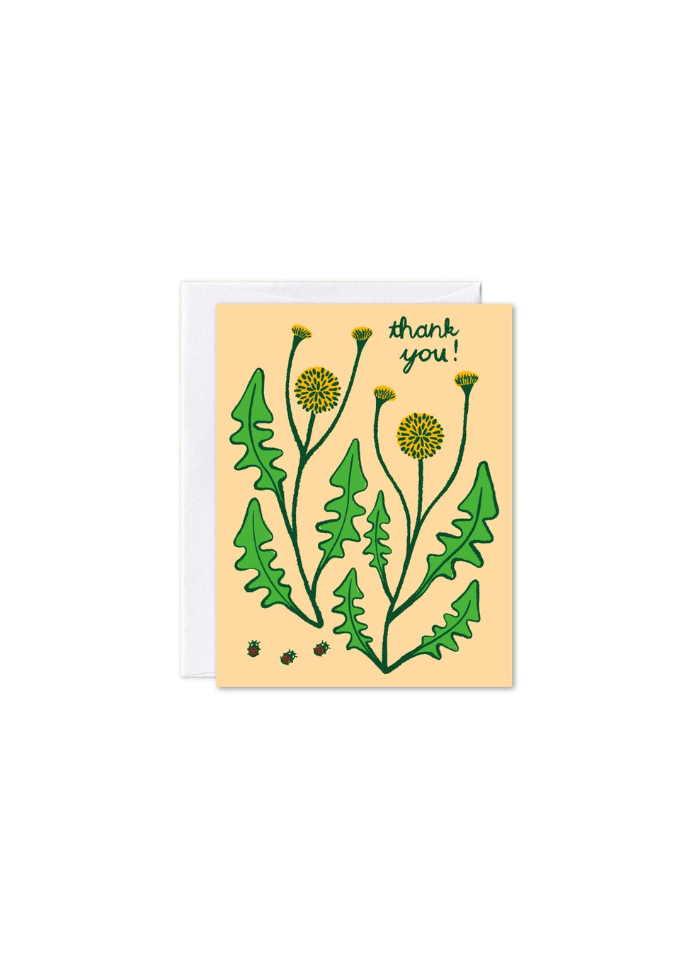 Thank You Dandelions Greeting Card