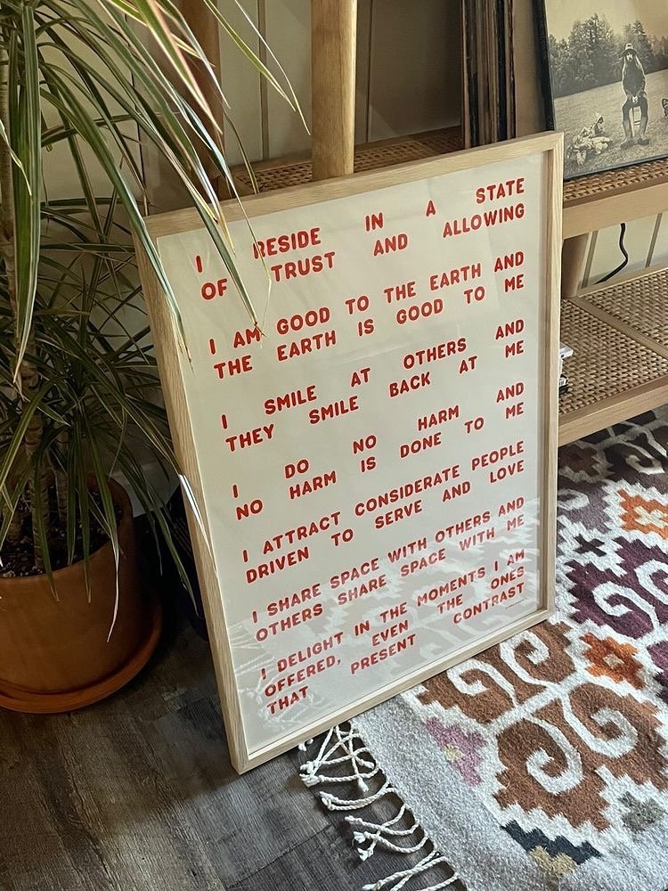 I Smile At Others - Art Print