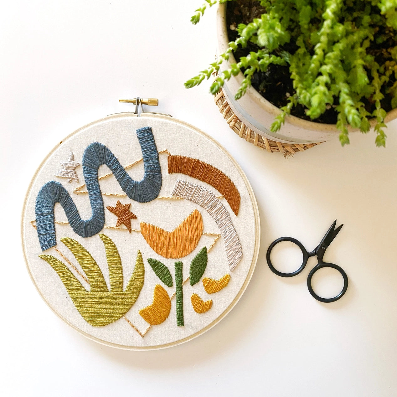 Desert Flow Embroidery Kit