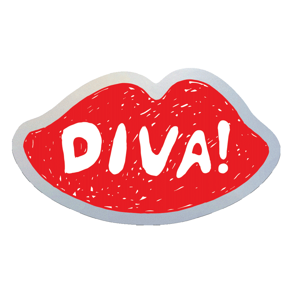 Diva! - Die-Cut Sticker