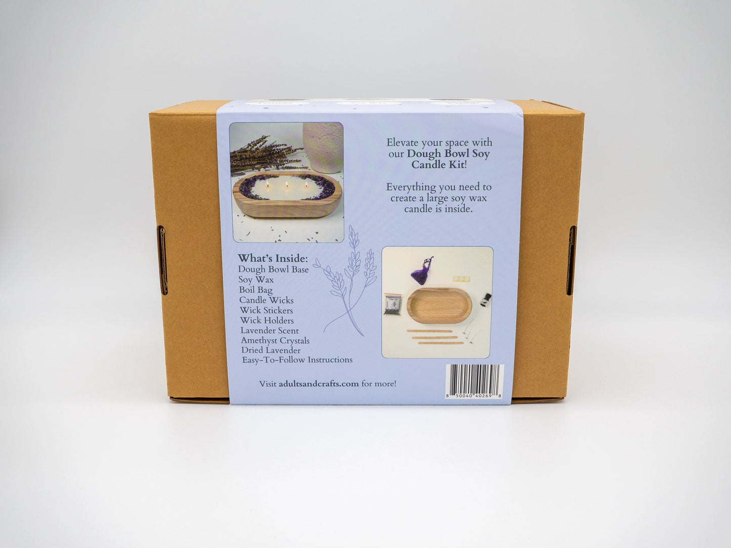 Dough Bowl Soy Candle Craft Kit