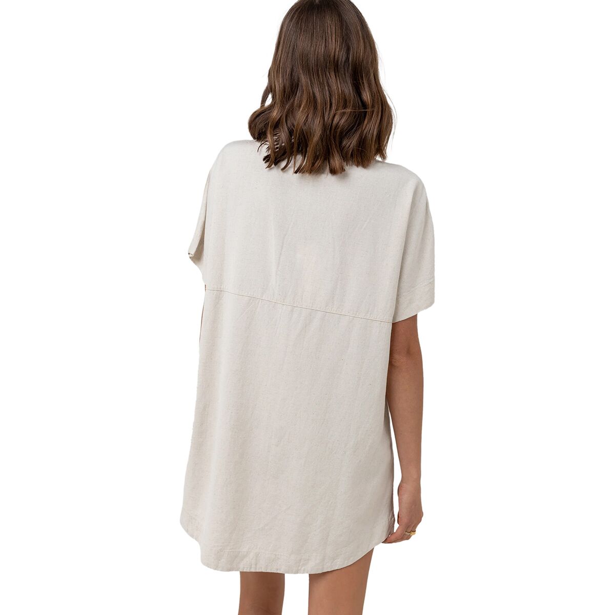 Classic Shirt Dress - Oat