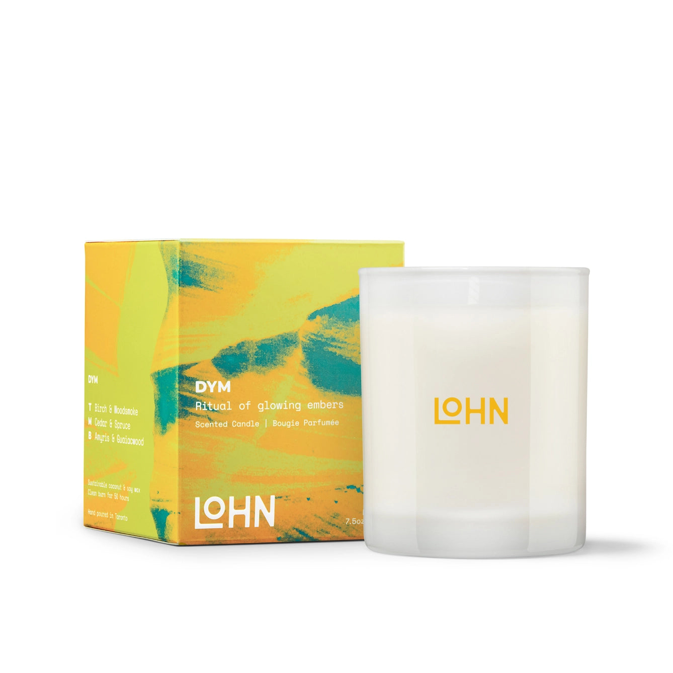 LOHN Candle - DYM - Spruce & Woodsmoke