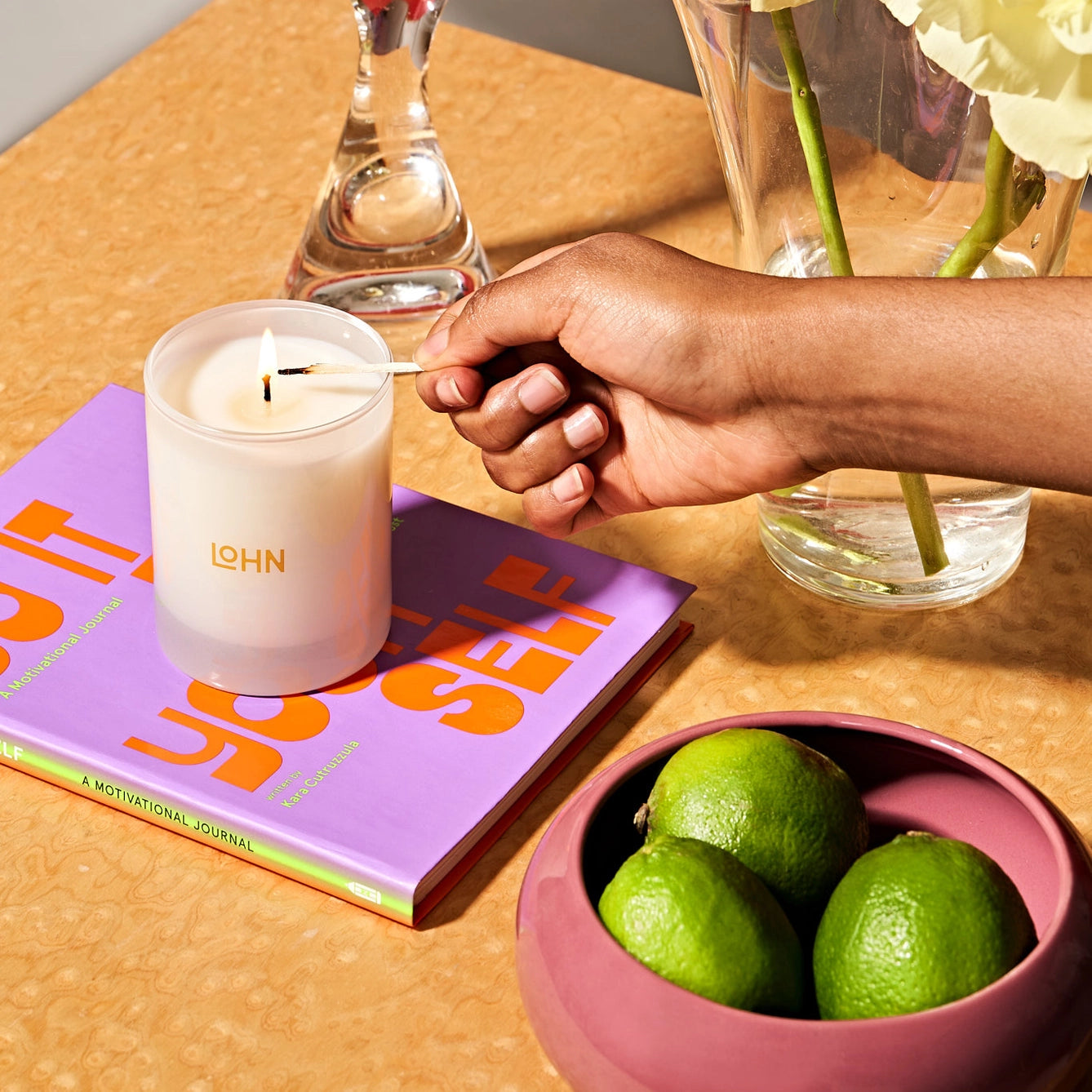 LOHN Candle - DYM - Spruce & Woodsmoke