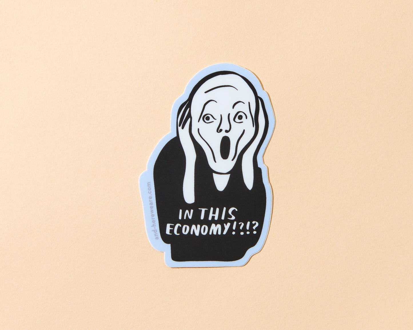 In This Economy? Vinyl Sticker