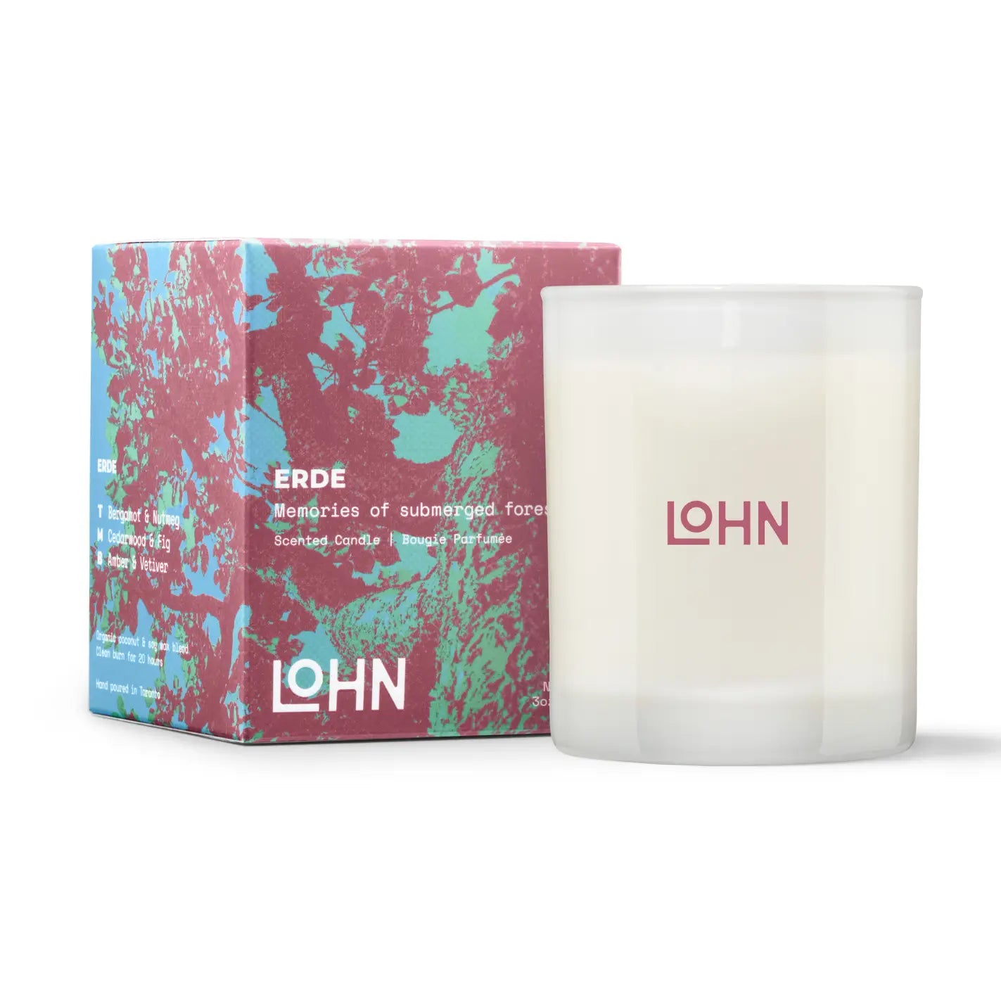 Lohn Mini Candle - ERDE - Amber & Vetiver