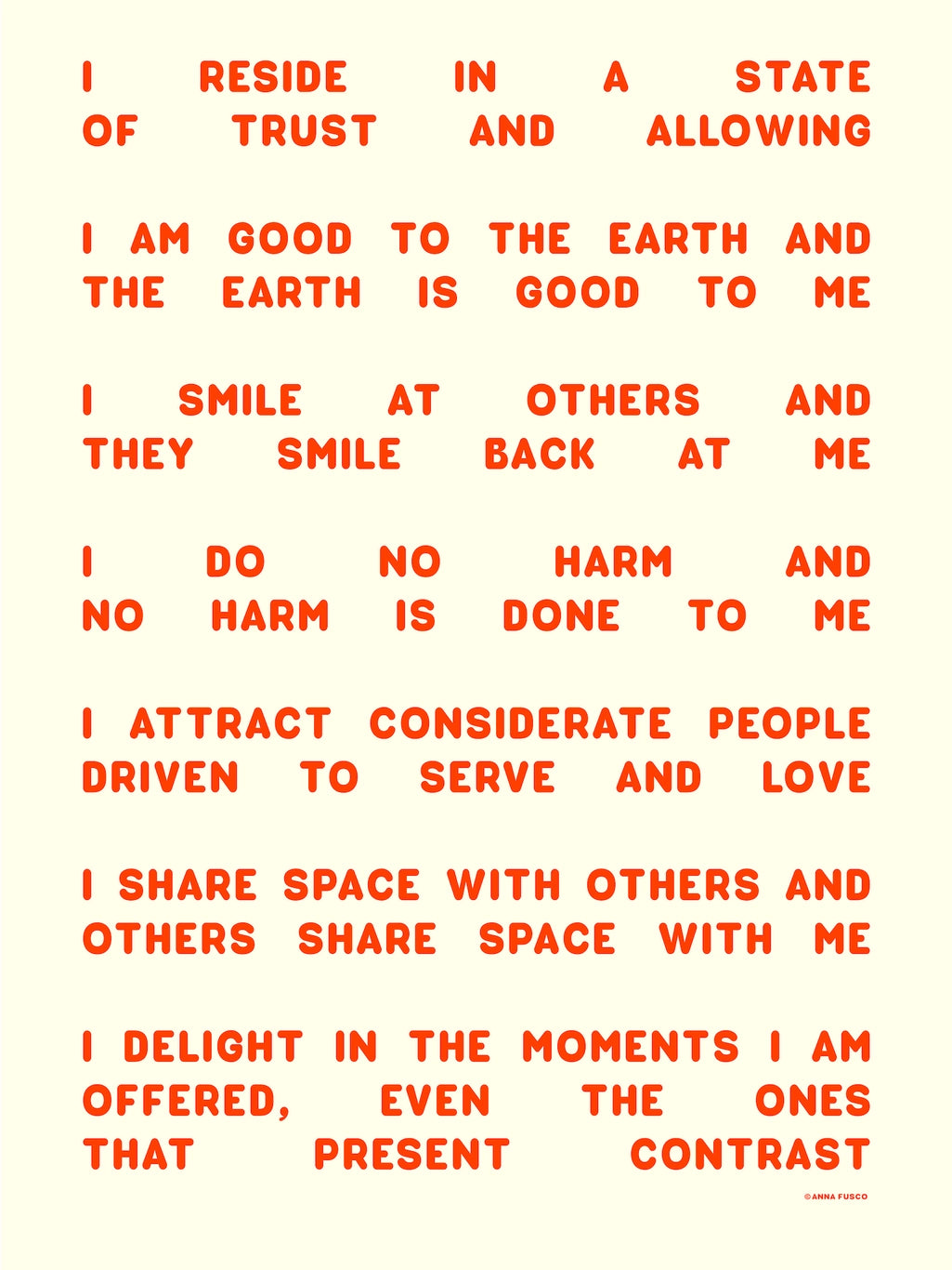 I Smile At Others - Art Print