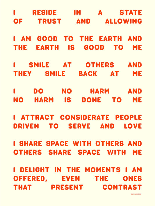 I Smile At Others - Art Print
