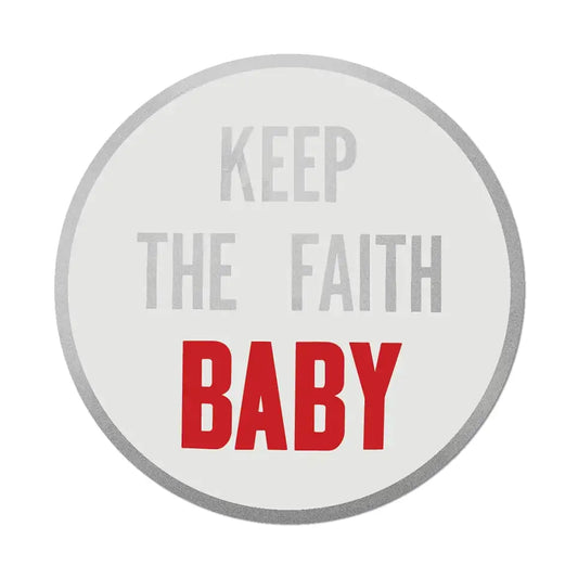 Keep the Faith Baby By Hank Willis Thomas - Die-Cut Sticker