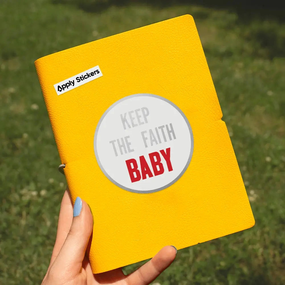 Keep the Faith Baby By Hank Willis Thomas - Die-Cut Sticker