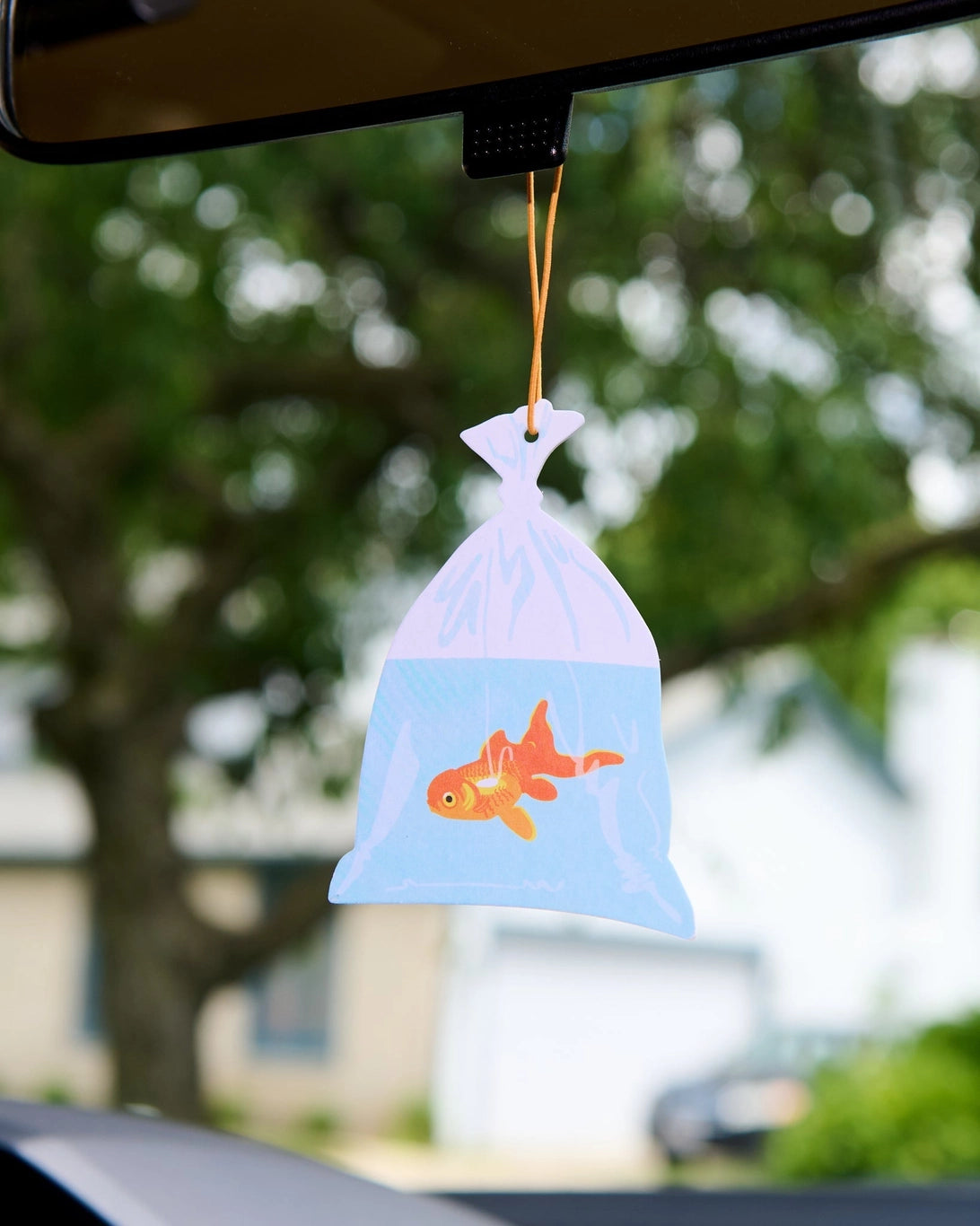 Air Freshener—Goldfish in Bag—Rain Scent