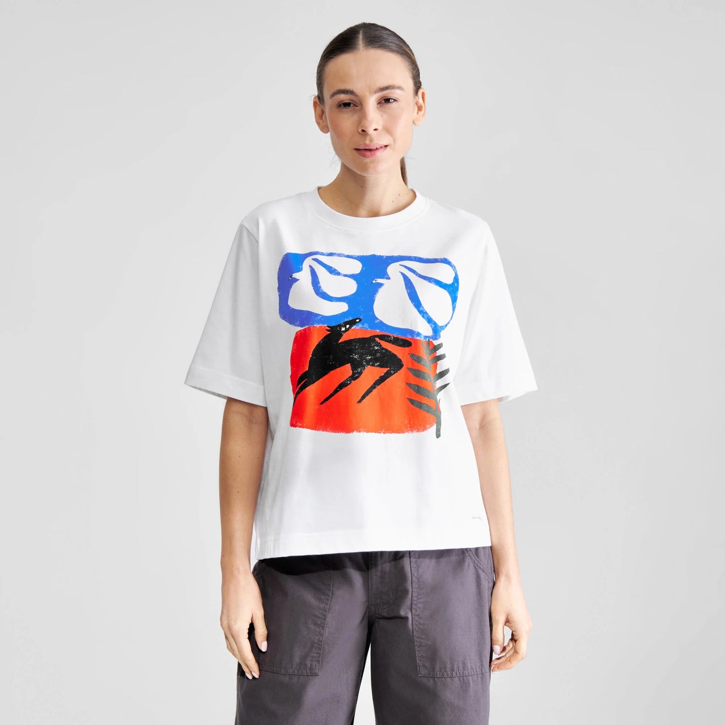 Vadstena Foal with Birds T-shirt