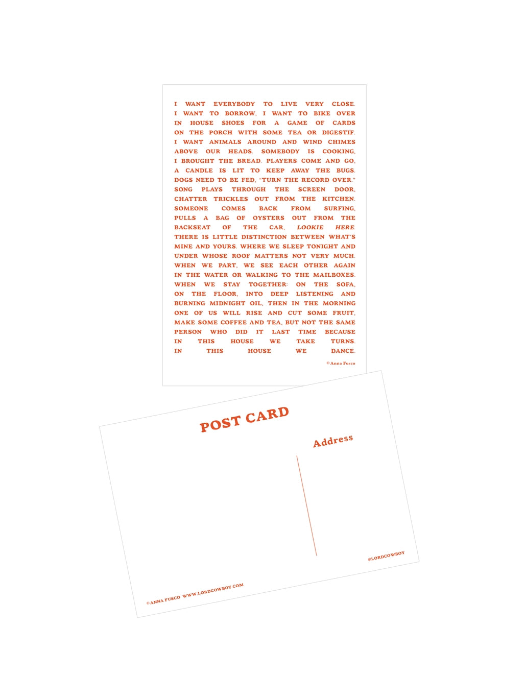 A Well Spent Life Postcards