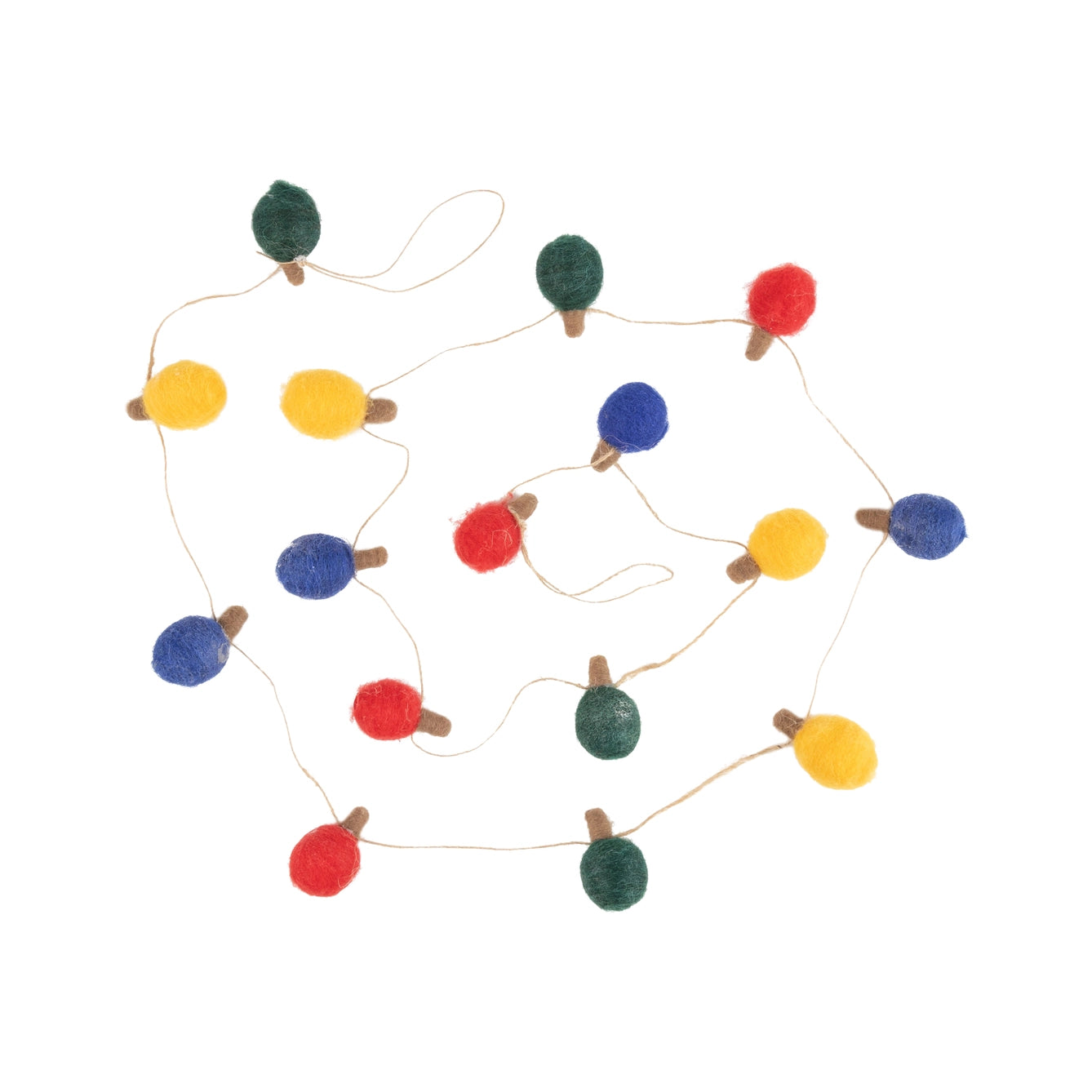 Felt String Light Garland