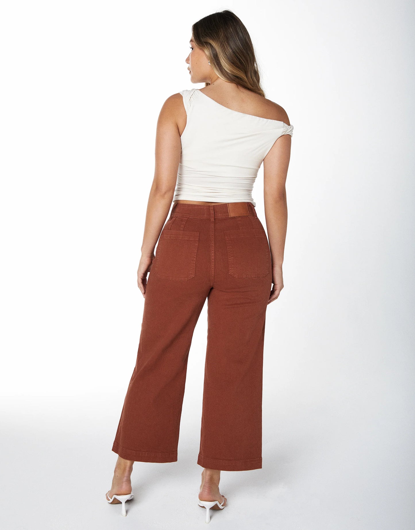 Gemma High-Rise Mod Sailor Pant - Mojave