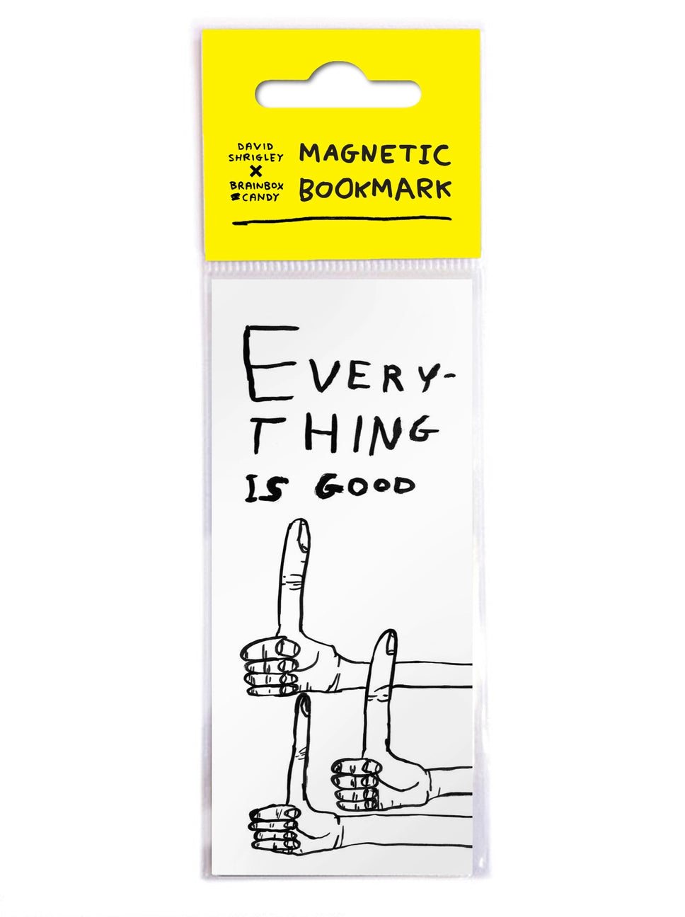 David Shrigley Magnetic Bookmark Everything Is Good