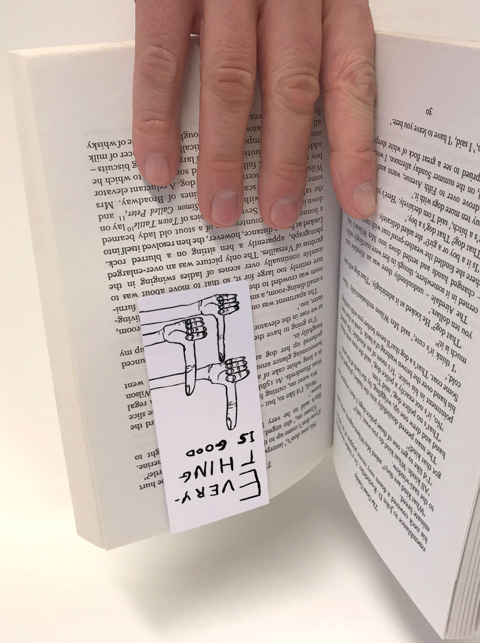 David Shrigley Magnetic Bookmark Everything Is Good