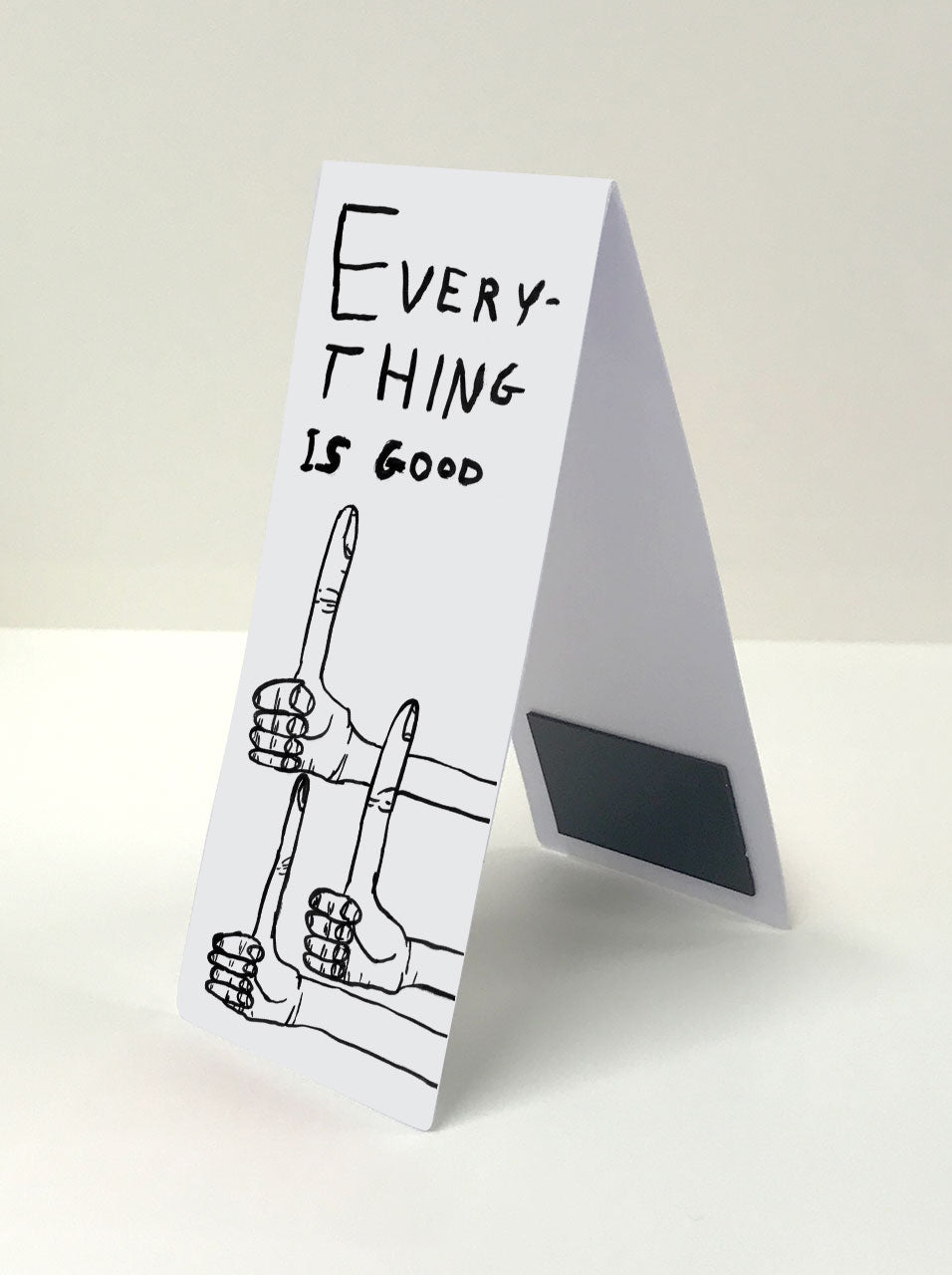 David Shrigley Magnetic Bookmark Everything Is Good