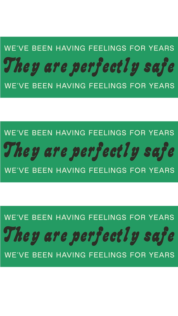 We've Been Having Feelings For Years! Bumper Sticker