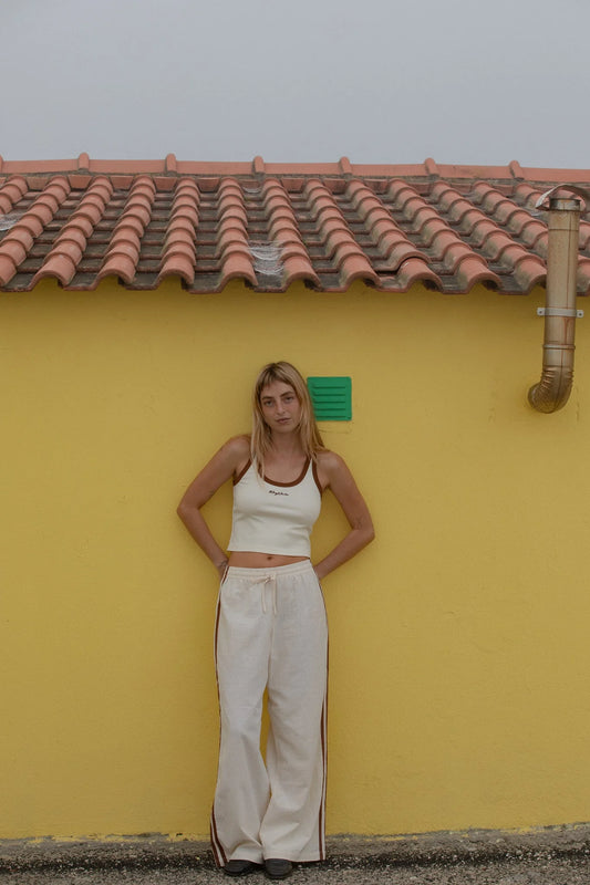 Hanalei Beach Pant - Cream