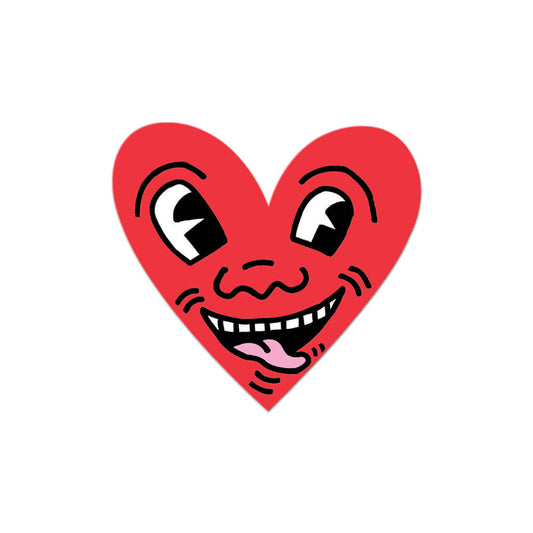 Heart By Keith Haring - Die-Cut Sticker