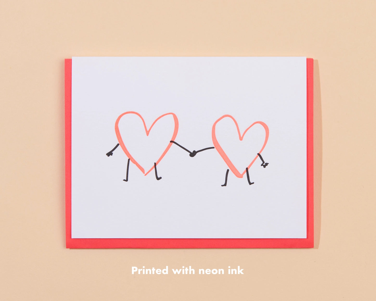 Heart Hands Greeting Card