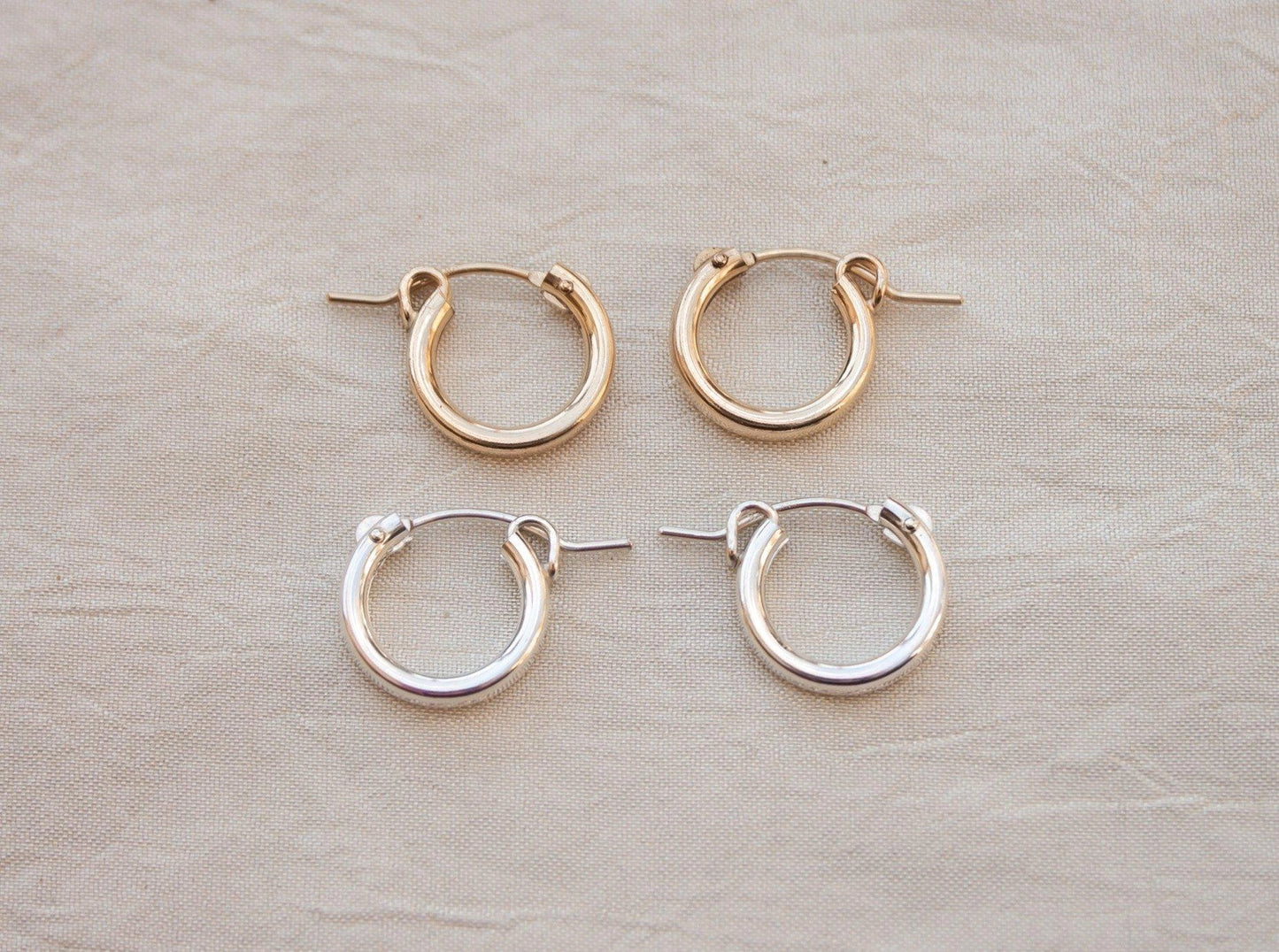 Everyday Click Hoop Earrings