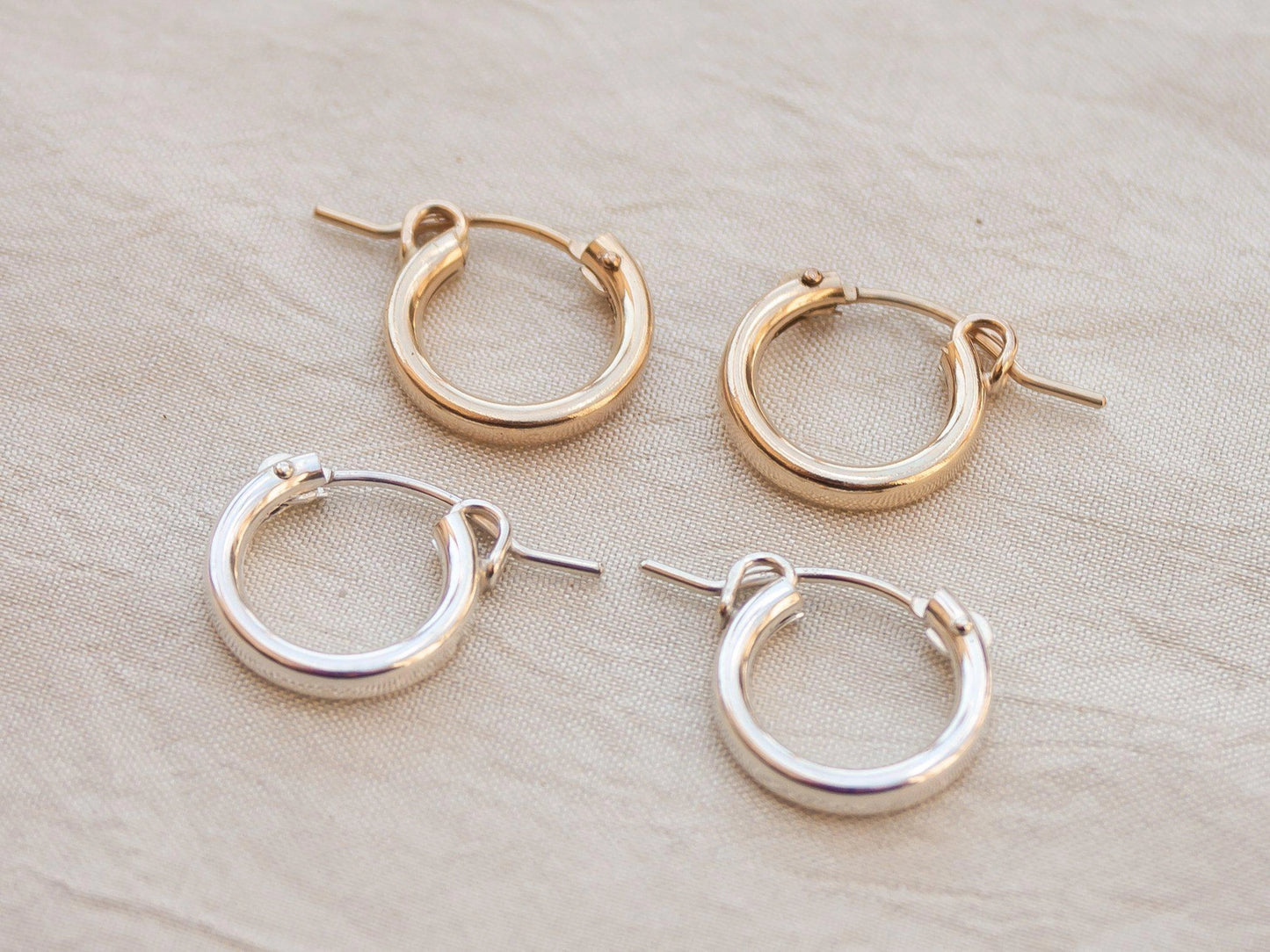 Everyday Click Hoop Earrings