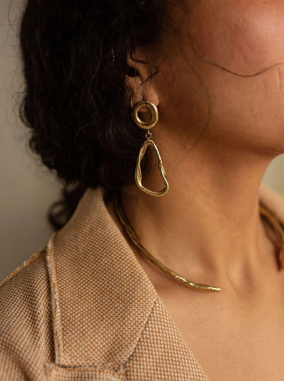 Imperfect Geometry Earrings