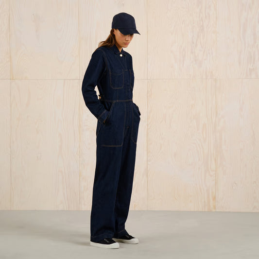 Overall Jumpsuit Docksta Denim - Dark Blue