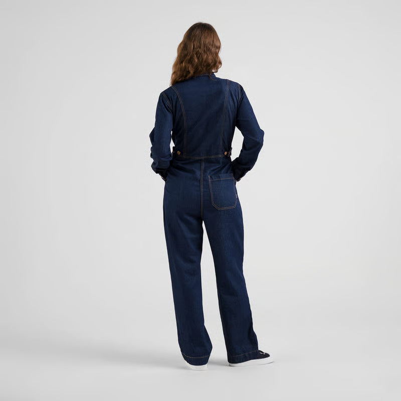 Overall Jumpsuit Docksta Denim - Dark Blue